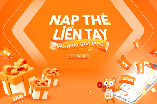 Nạp thẻ liền tay – Nhận ngay quà tặng dành tặng khách hàng thân thiết Vietnamobile